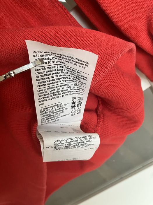 Bluza Crewneck Champion Reverse Weave RW czerwona 100% bawełna