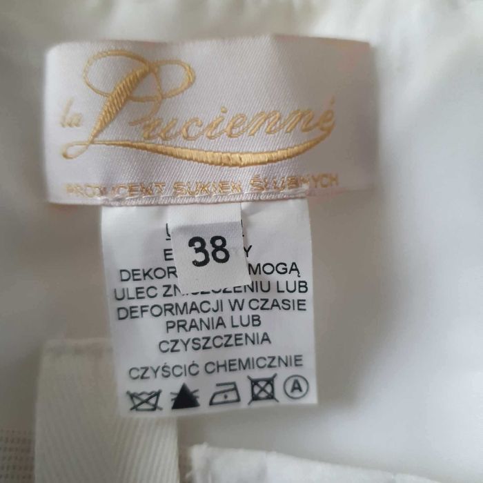 Suknia ślubna rozm. 36-38