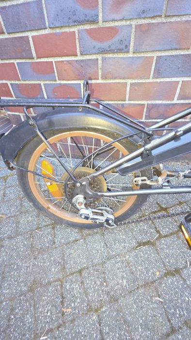 Rowerek kempingowy składany