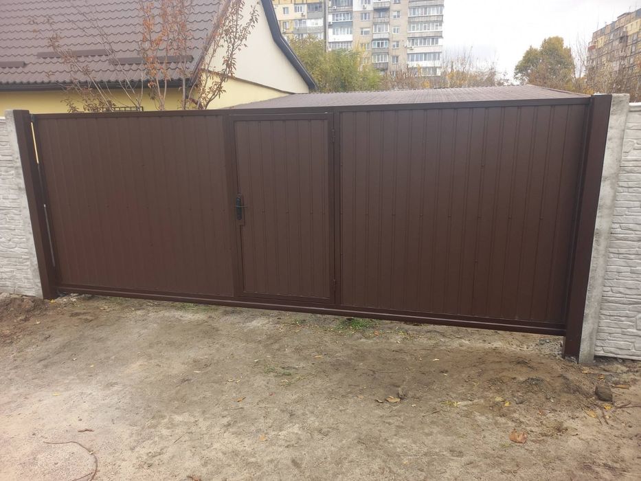 Ворота распашные откатные от производителя