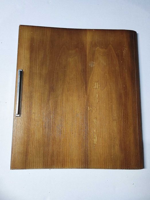 Par portas esteira (lamelas) antigas madeira anos 60/70 c/ puxadores (restauro móveis)
