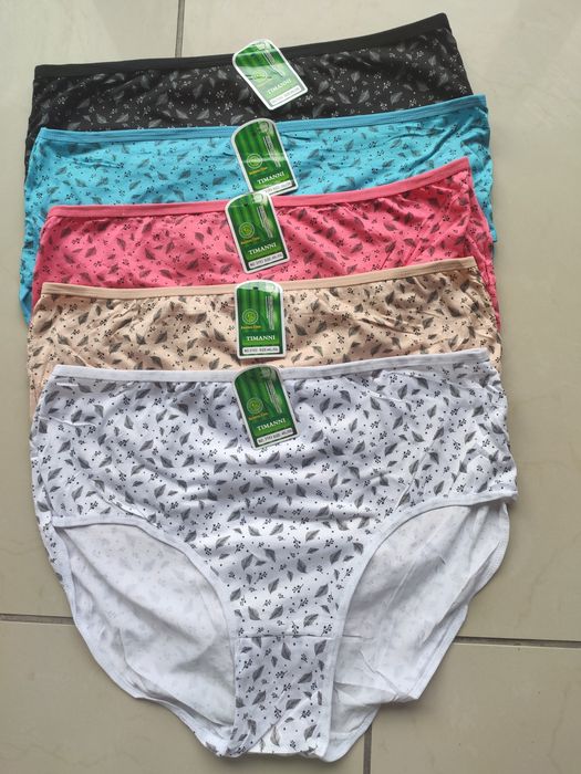 5x Par Majtki Damskie Wyższy Stan 4XL Nowe