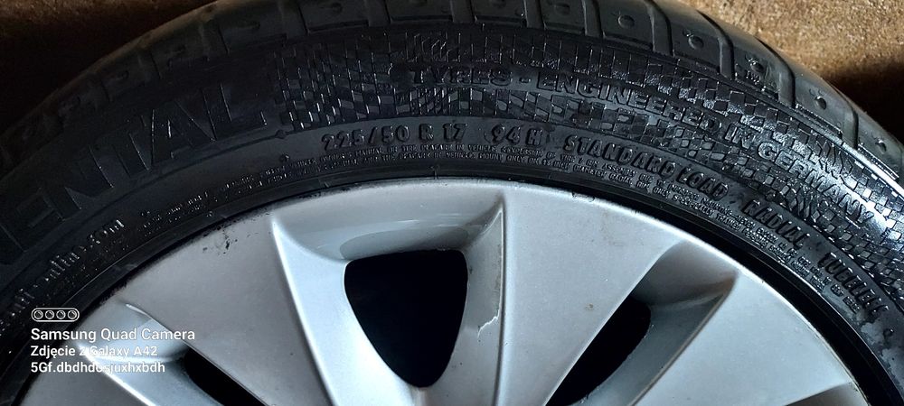 Alufelgi bmw e60 e61 225 50 17