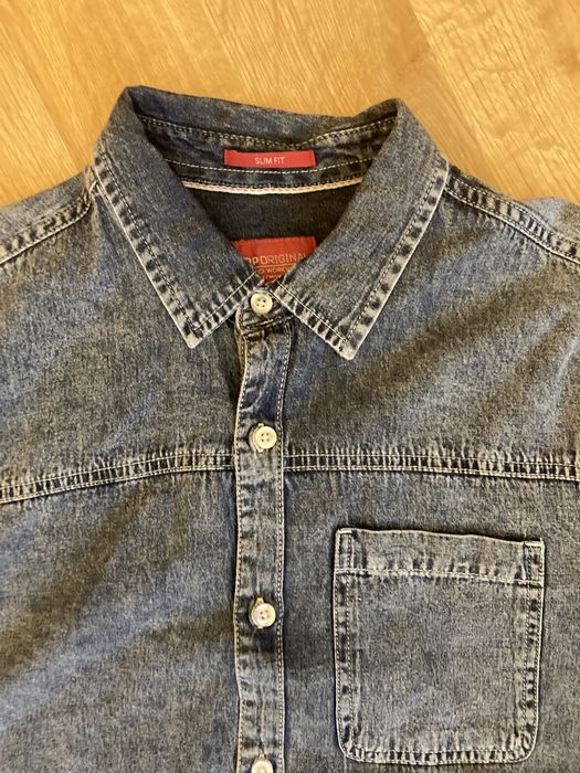 Koszula Cropp jeansowa