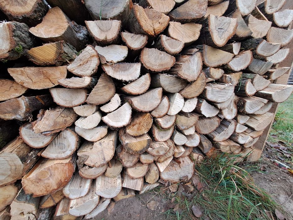 Drewno łupane debowe