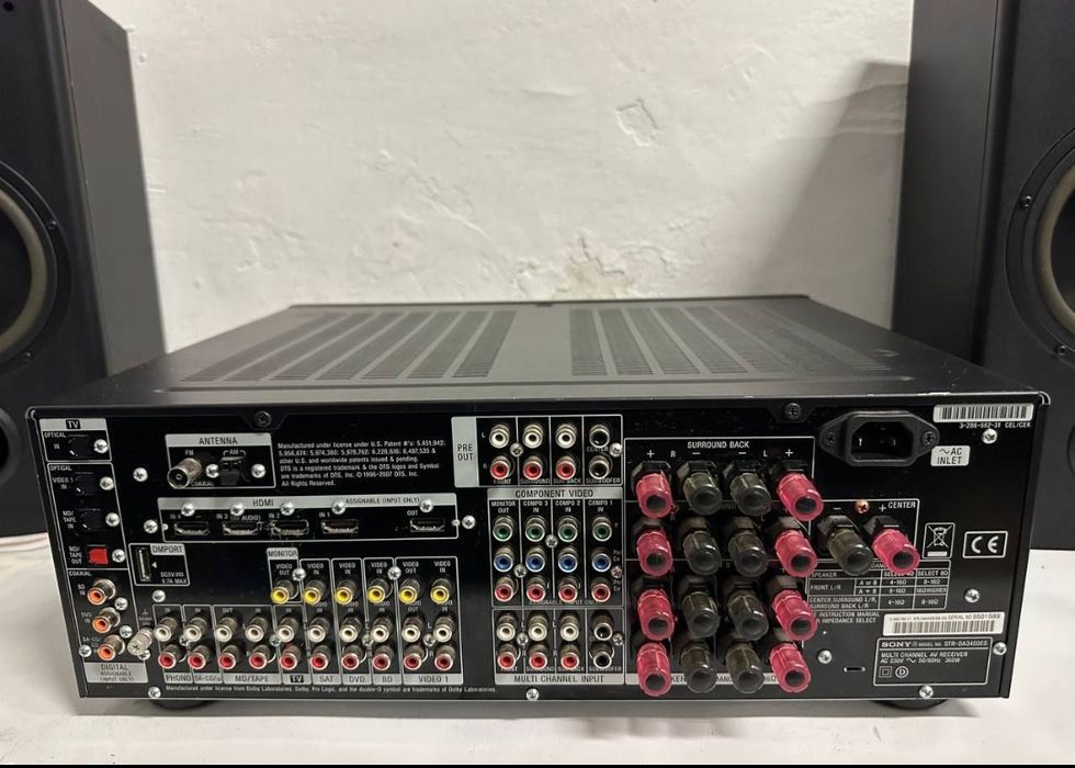 7.1 AV Amplituner Sony STR DA 3400ES, HDMI, 110 Watt/kanal