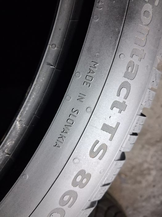 Разноширокий комплект 275/35; 245/40 R20 Continental Conti Winter TS 860S шини б/у зима