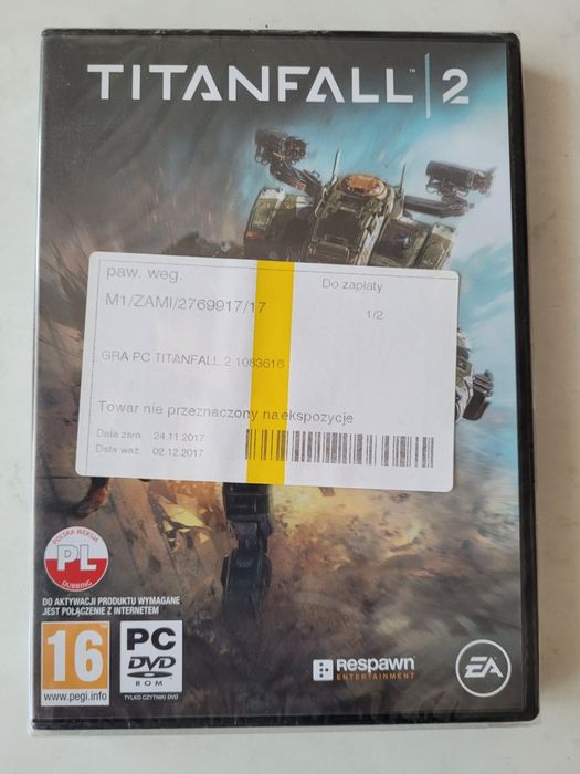 PC DVD titanfall 2