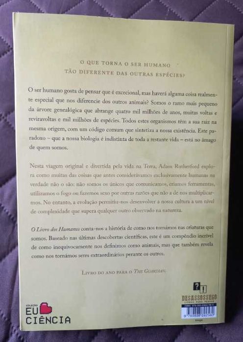 O Livro dos Humanos - Adam Rutherford
