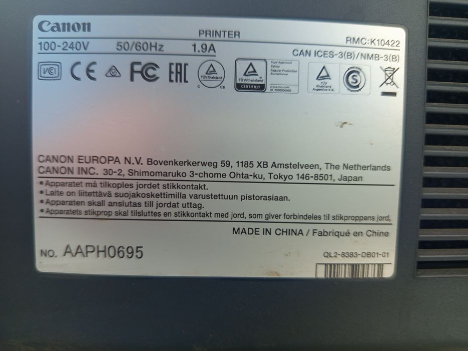 Принтер широкоформатний Canon IPF 840