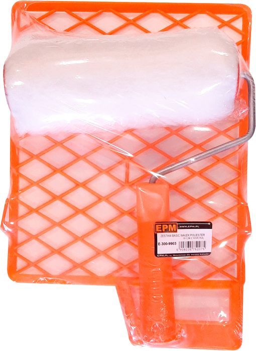 Zestaw Basic Wałek Poliester 18Cm Z Kratką - EPM