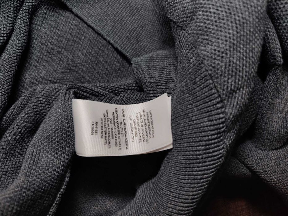 Свитер Polo Ralph Lauren Textured Cotton neck Dark Grey Heather