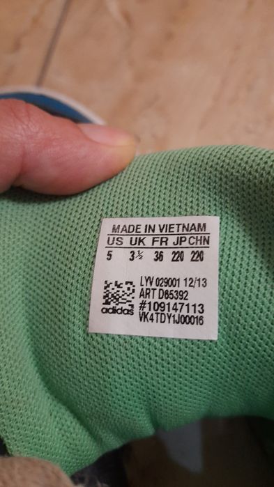 Хайтопи кеди Adidas оригінал 36-37