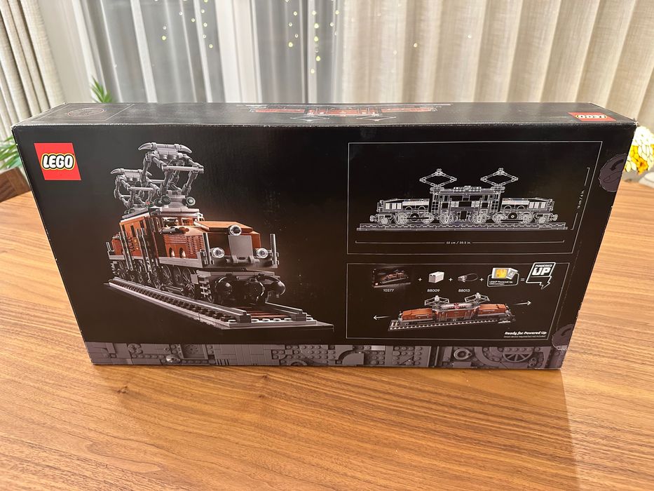 LEGO 10277 Crocodile Locomotive Nowe oryginalnie zapakowane Gdańsk