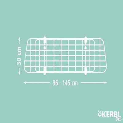 Przegroda samochodowa / krata na zagłówki Kerbl Pet