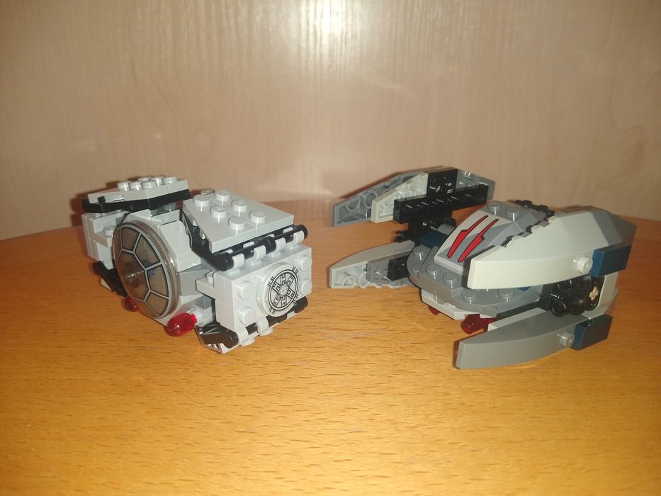 LEGO Star Wars 5 statków microfighter serii 2 i 3 i jeden z saszetki