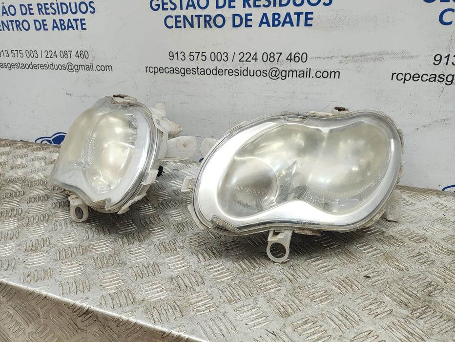 Óticas Ótica Esquerda Direita Original Smart Fortwo W450 Facelift 2002 a 2007