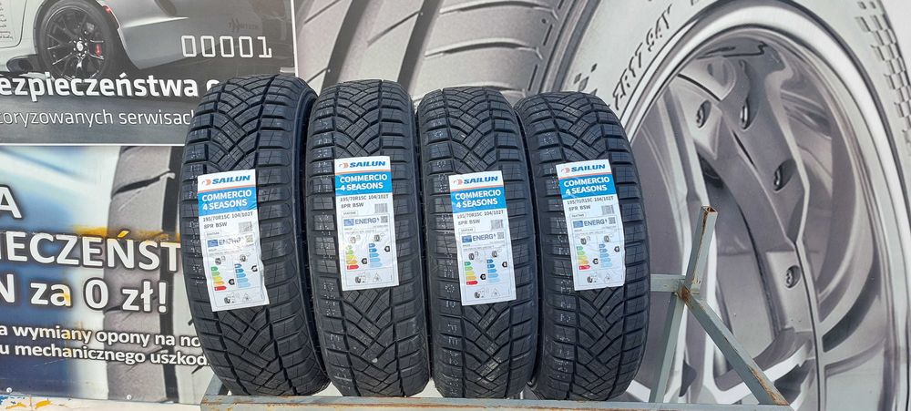 2xOpona Wielosezonowa 195/70 R15C Sailun Commercio 4Seasons 102 Gratis