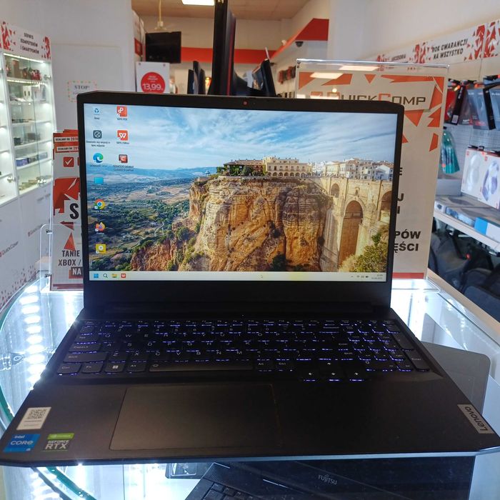 Laptop DO GIER Lenovo Gaming 3 i5-11320H 4x4,50GHz / RTX3050 4GB WIN11
