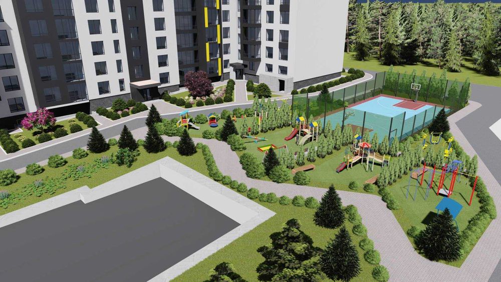 Продаж 1-кімнатної квартири в новобудові від забудовника, район Бам