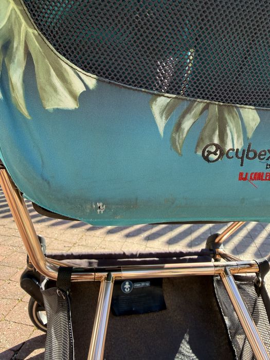 Cybex Mios 2.0 rose gold tapicerka dj Khaled