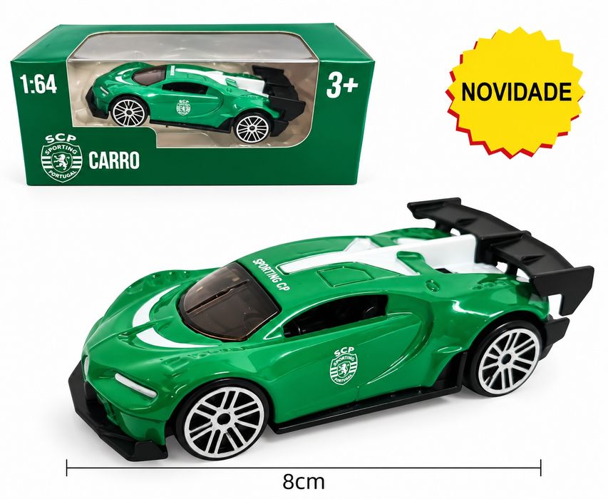 Carrinhos miniatura do Sporting SCP