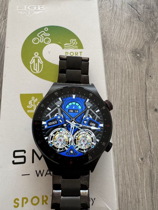 LIGE Nowy Smartwatch Męski 2025