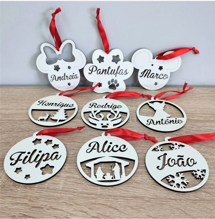 Bolas de natal personalizadas