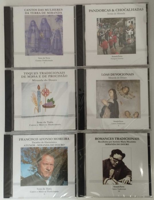CD novos Sons da Terra. Planalto Mirandês. Concelho Miranda do Douro