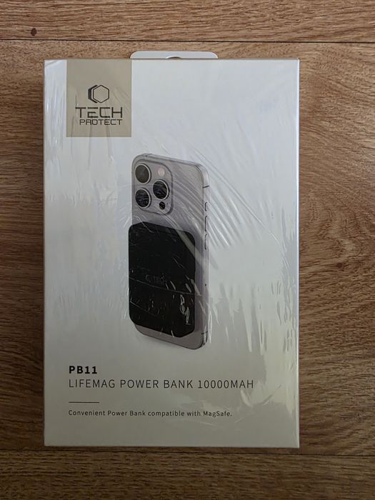 Powerbank Tech Protect 10000 mAh novo, selado, Magsafe, garantia