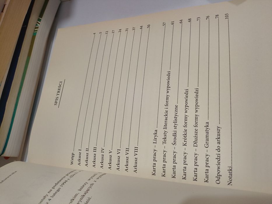 Szachnowska, Cichocki Język polski sprawdzian szóstoklasisty nieuzupel