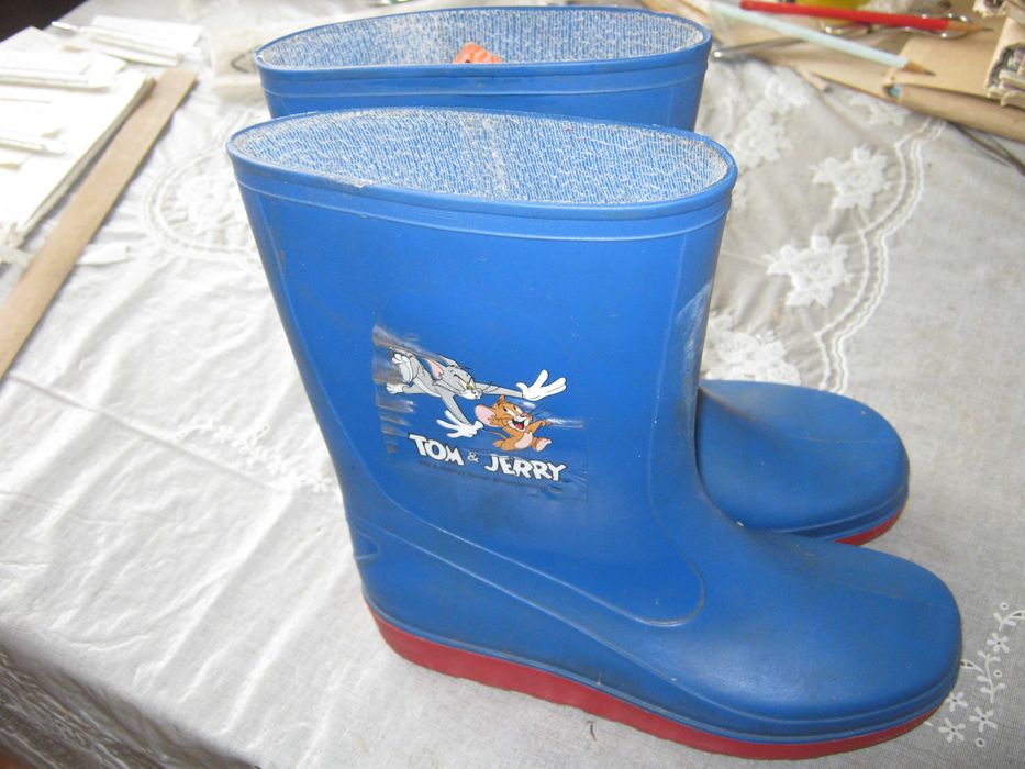 Сапожки детские б/у в хорошем состоянии