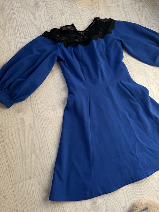Святкова сукня синього кольору