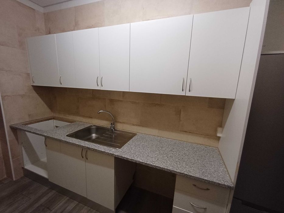 Pack de móveis de cozinha+balcão+pia