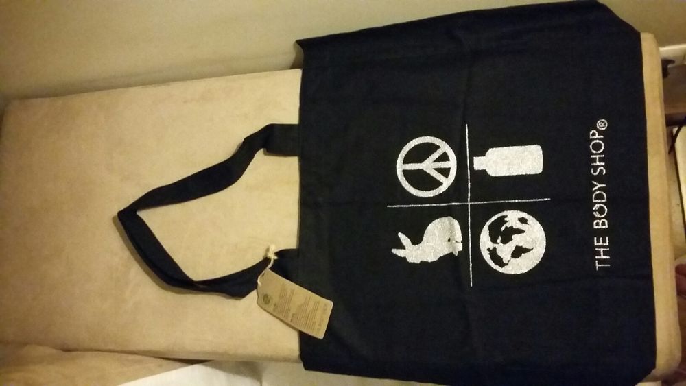 Sacos ecológicos 100% algodão The Body Shop (vários modelos )