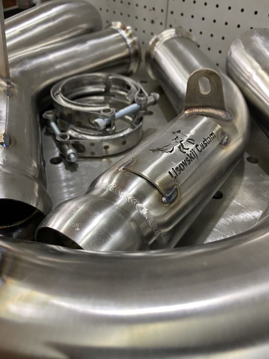 Downpipe даунпайп Mercedes c63 amg gt63s e63 downpipe