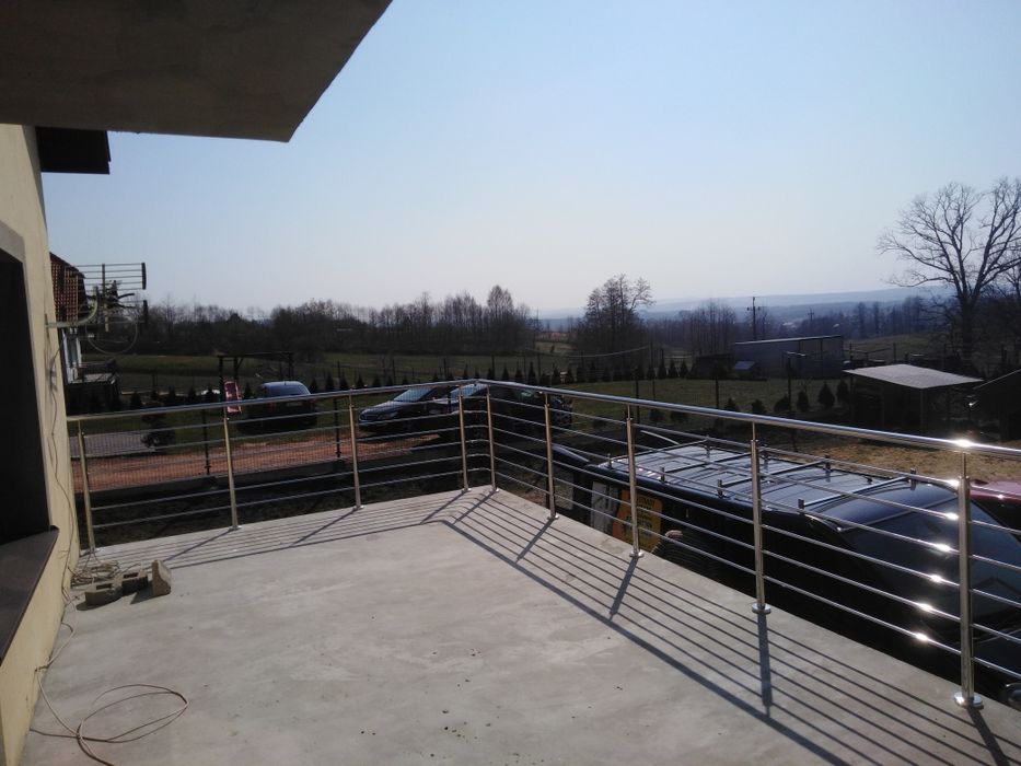 Balustrady nierdzewne