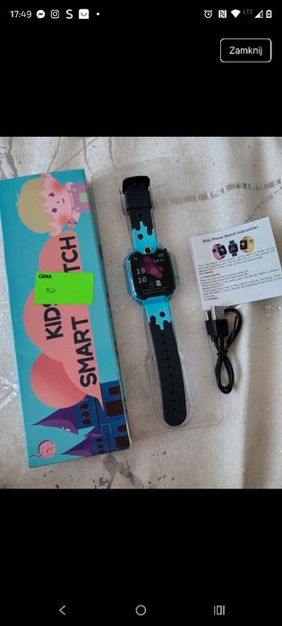 Smartwatch dziecięcy lokalizator GPS