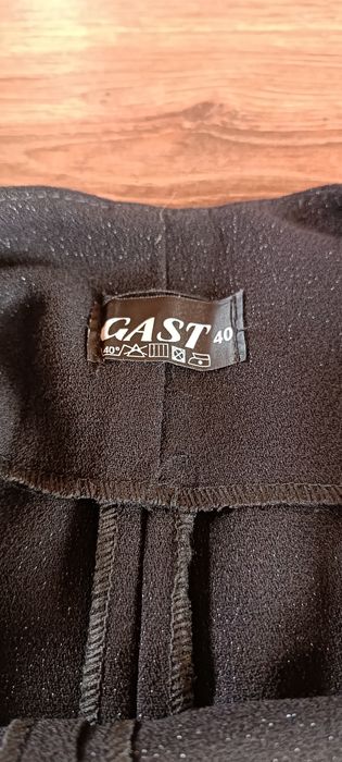 Sukienka czarna brokatowa gast 40