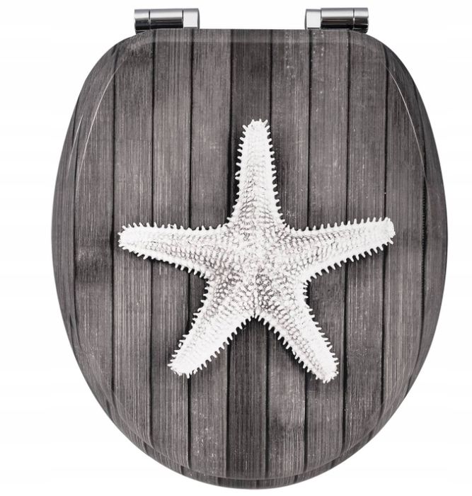 Deska sedesowa Sanitop Wingenroth WS2663 czarny MDF