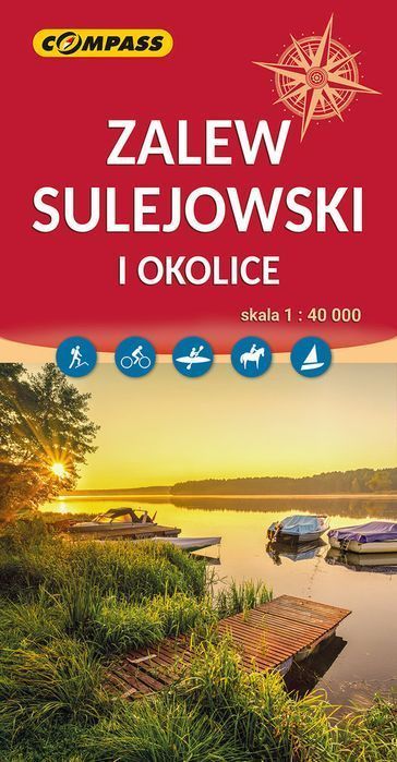 Zalew Sulejowski I Okolice Mapa Turystyczna 1:40 000  .