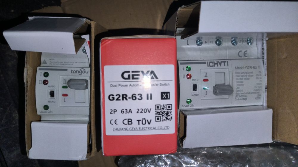 АВР, автомат введення резерву, 2Р, 4Р