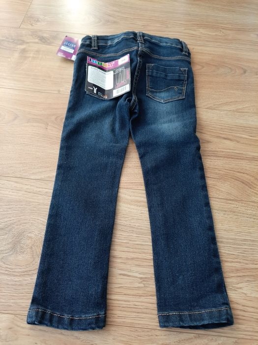 **Nowe spodnie jeansy dla dziewczynek, 98 Lidl, Lupilu