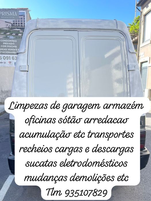 Alugo carrinha com motorista