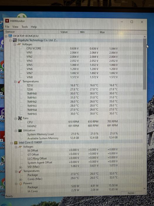 Продам компʼютер ігровий RTX 3060 12GB