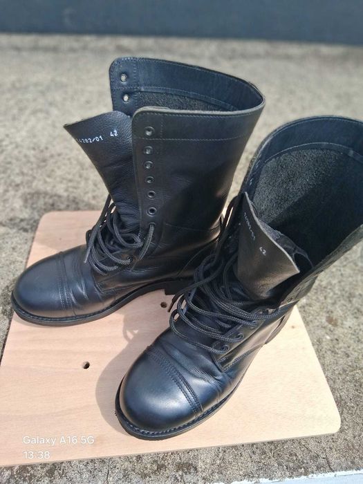 Botas MIlitares PQ 42 - Pele de vaca