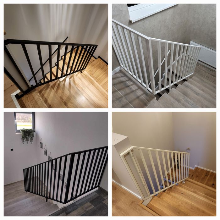 Balustrady metalowe.