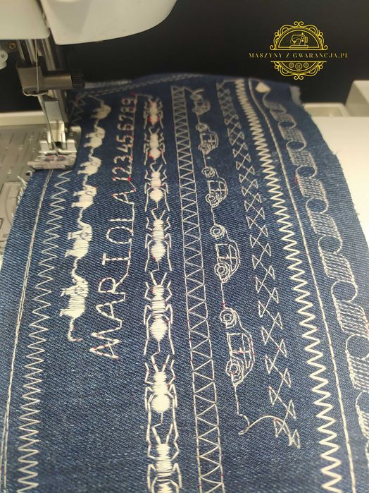 Maszyna do szycia PfaffExpression IDT Jeans Skóra filc GWARANCJA 12MSC