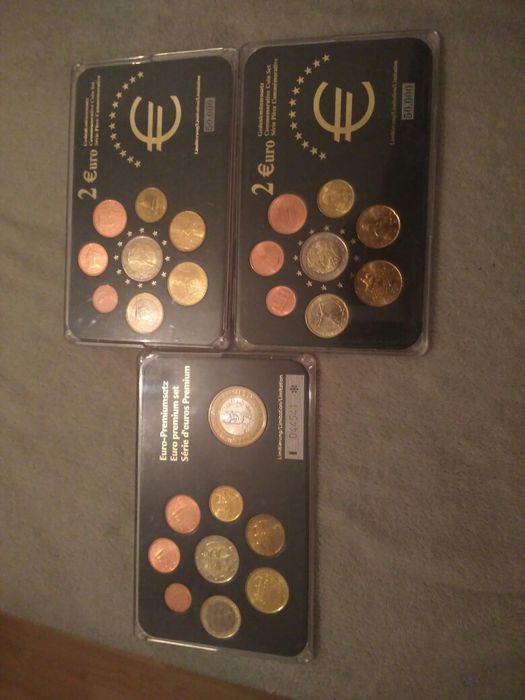 Moedas colecao euros