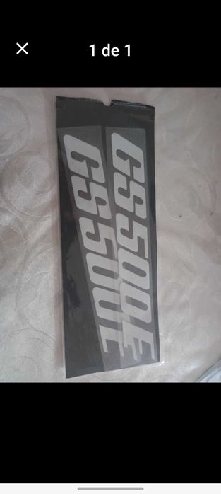 Autocolantes susuki gs 500